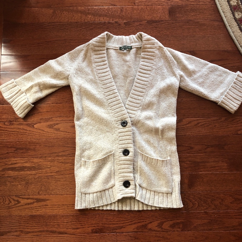 Women’s Eddie Bauer Cream Cardigan